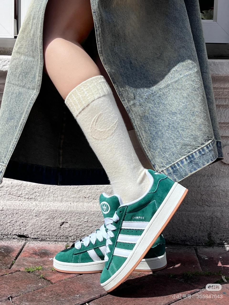 Adidas Campus 00s Green White