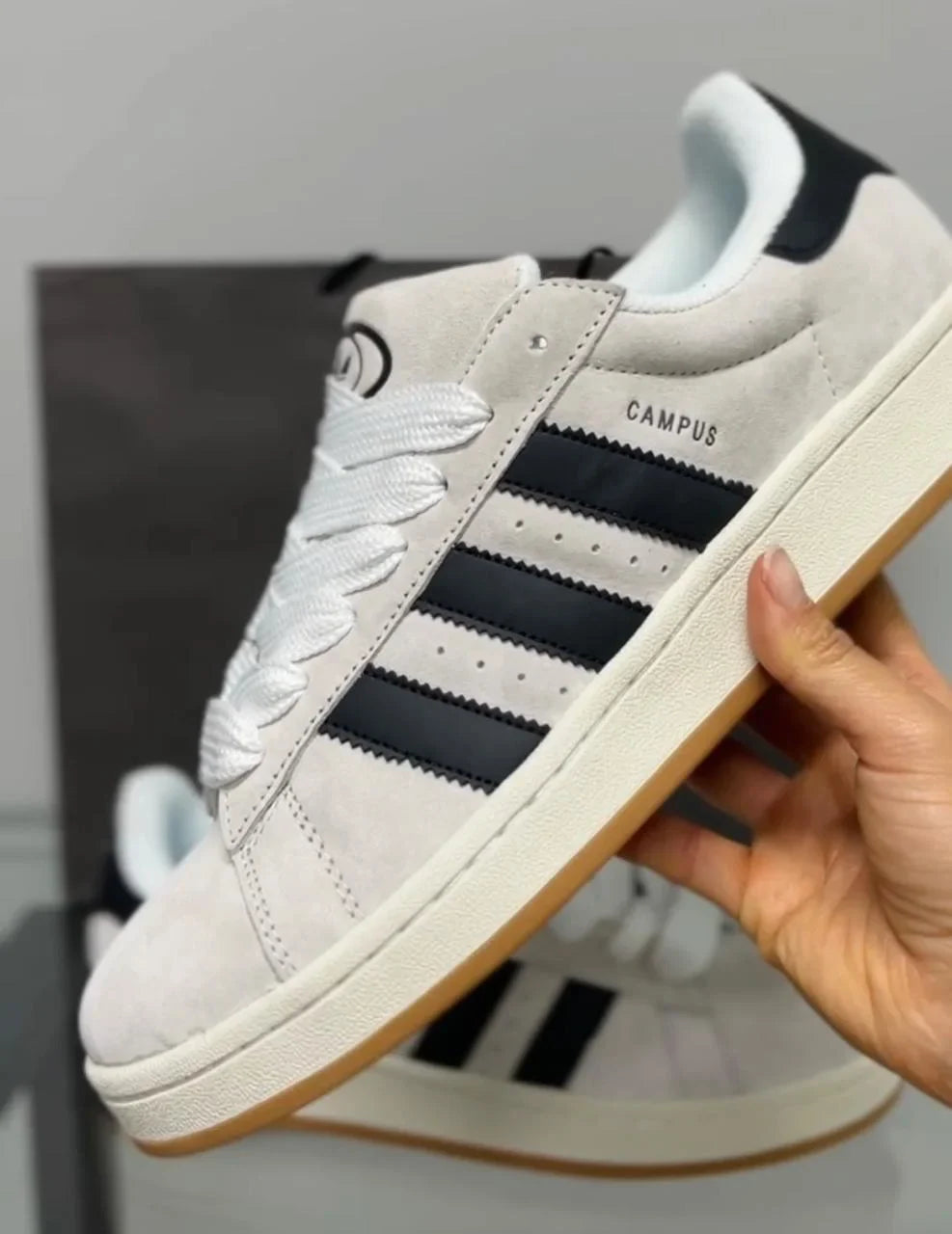 Adidas Campus  'Crystal White Black'