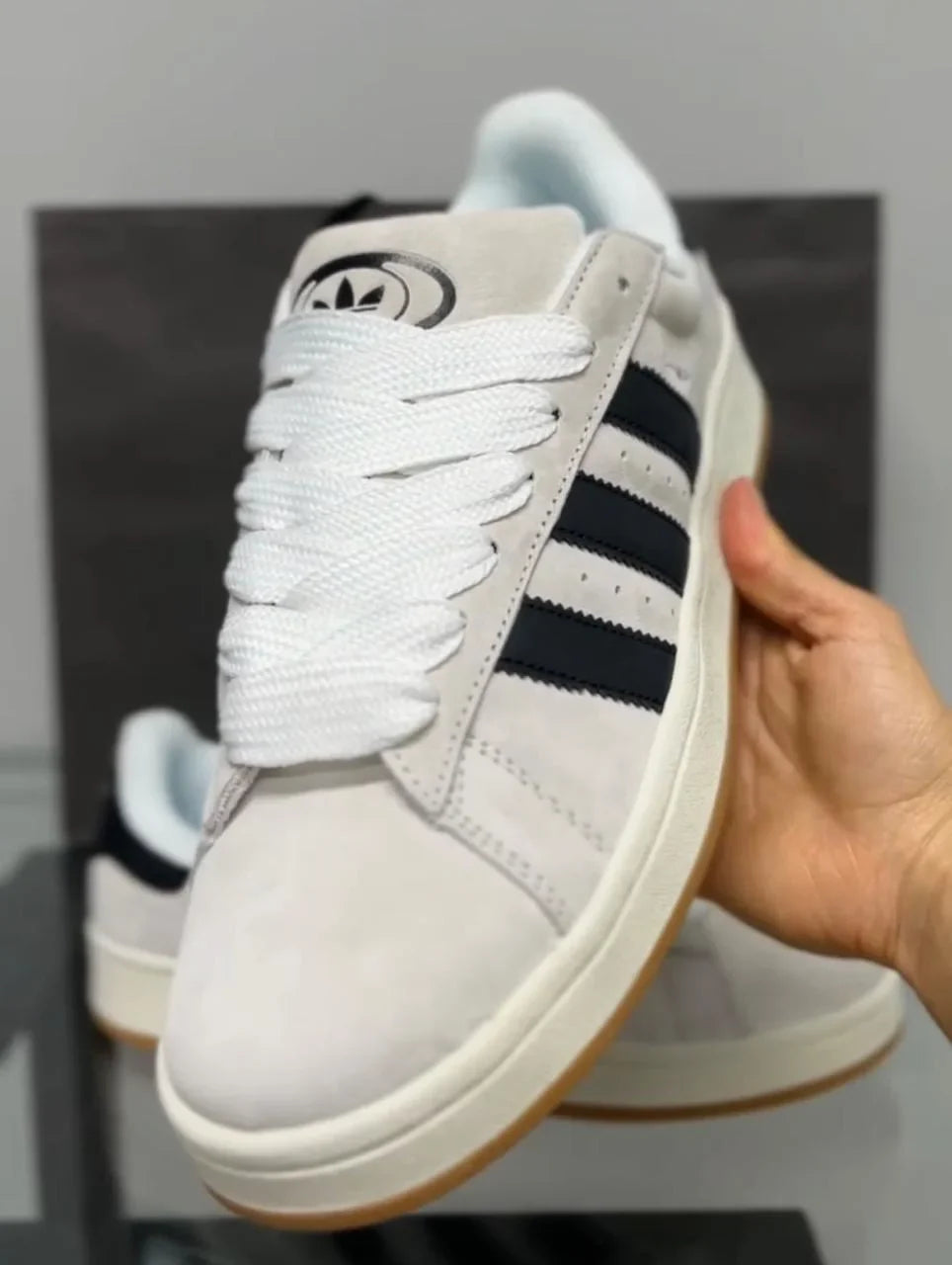 Adidas Campus  'Crystal White Black'