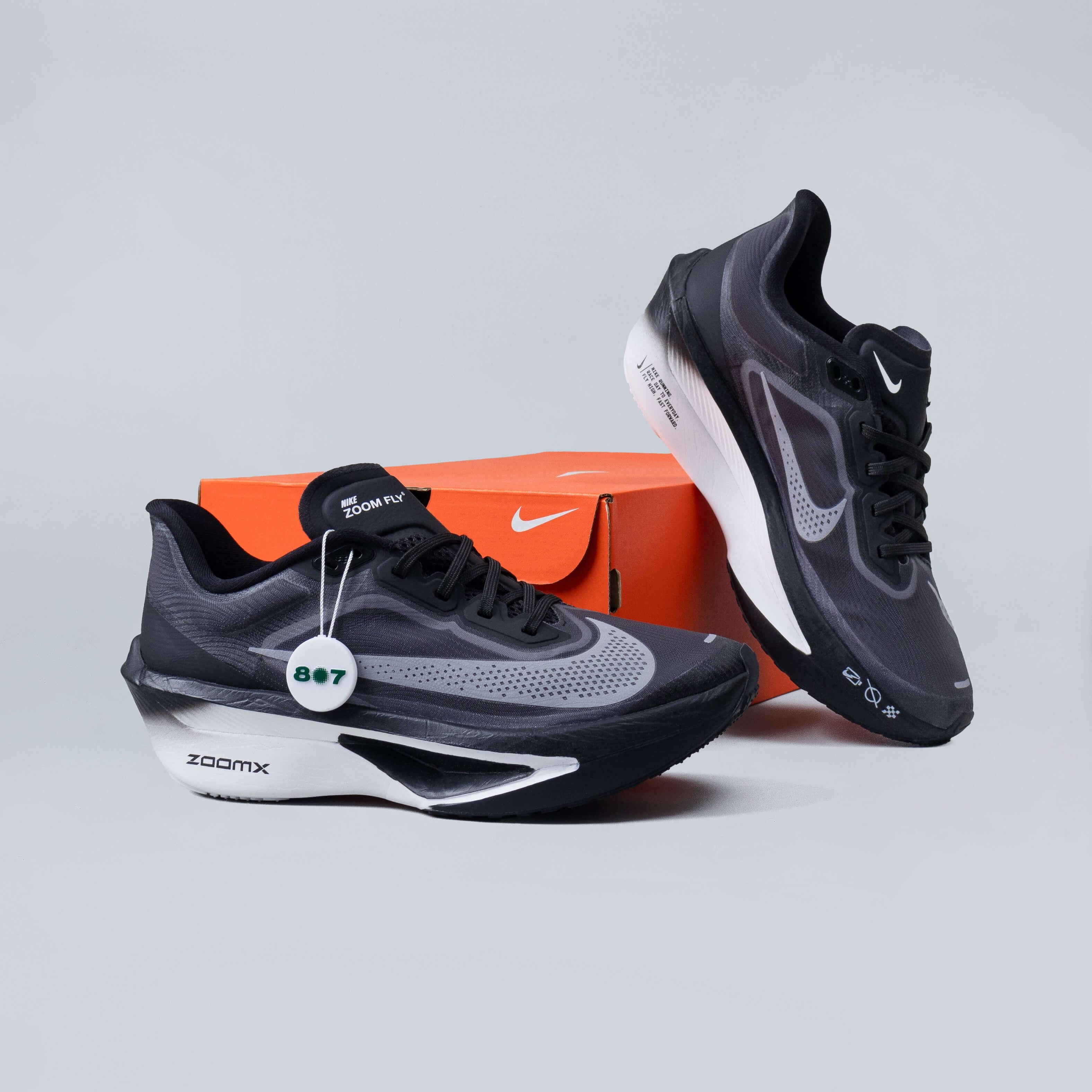 Nike Zoom Fly 6 Black & Light Smoke Grey